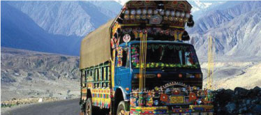 Truck on Road, Culture Tourism